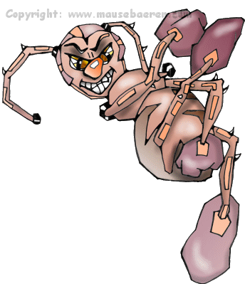 ameise-ant-illustration-comic-individuell-cartoons-zeichnungen-mausebaeren