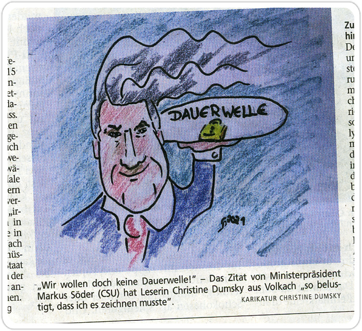 mausebaeren markus s�der, dauerwelle, corona, impfung inzidenz news 